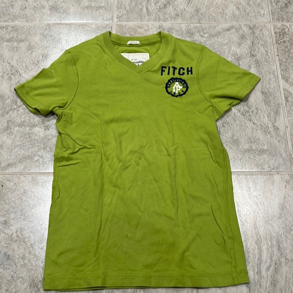 Vintage Abercrombie and Fitch Muscle Vneck S